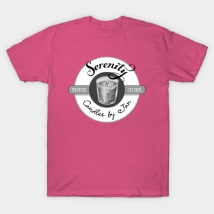 Serenity Candles by Jan • The Office T-Shirt T-Shirt